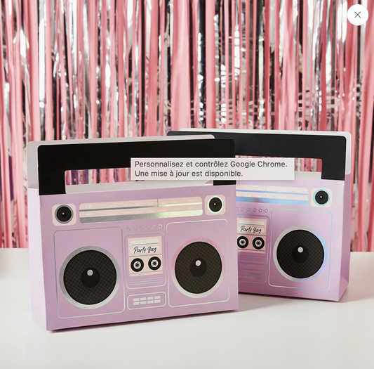 Sacs Boombox - Lot de 5
