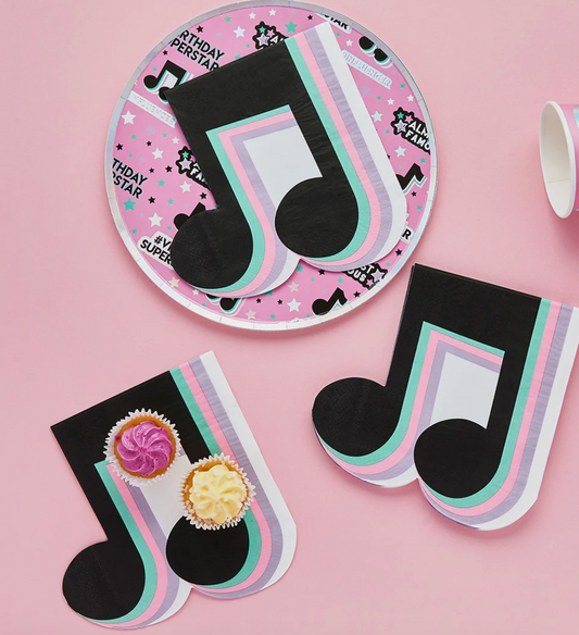 Serviette Let's Dance - Lot de 16