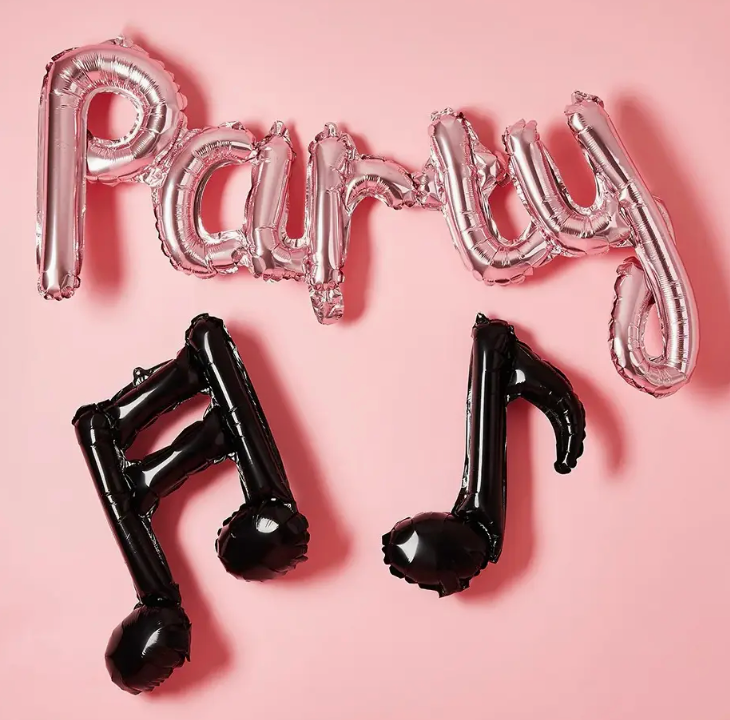 Guirlande de ballons Lets Dance Party