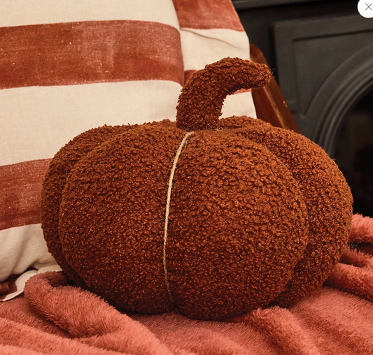 Citrouille décorative bouclée