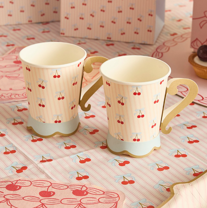 Gobelet Cerise - Lot de 8