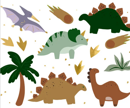 Tatouages temporaires Dinosaures