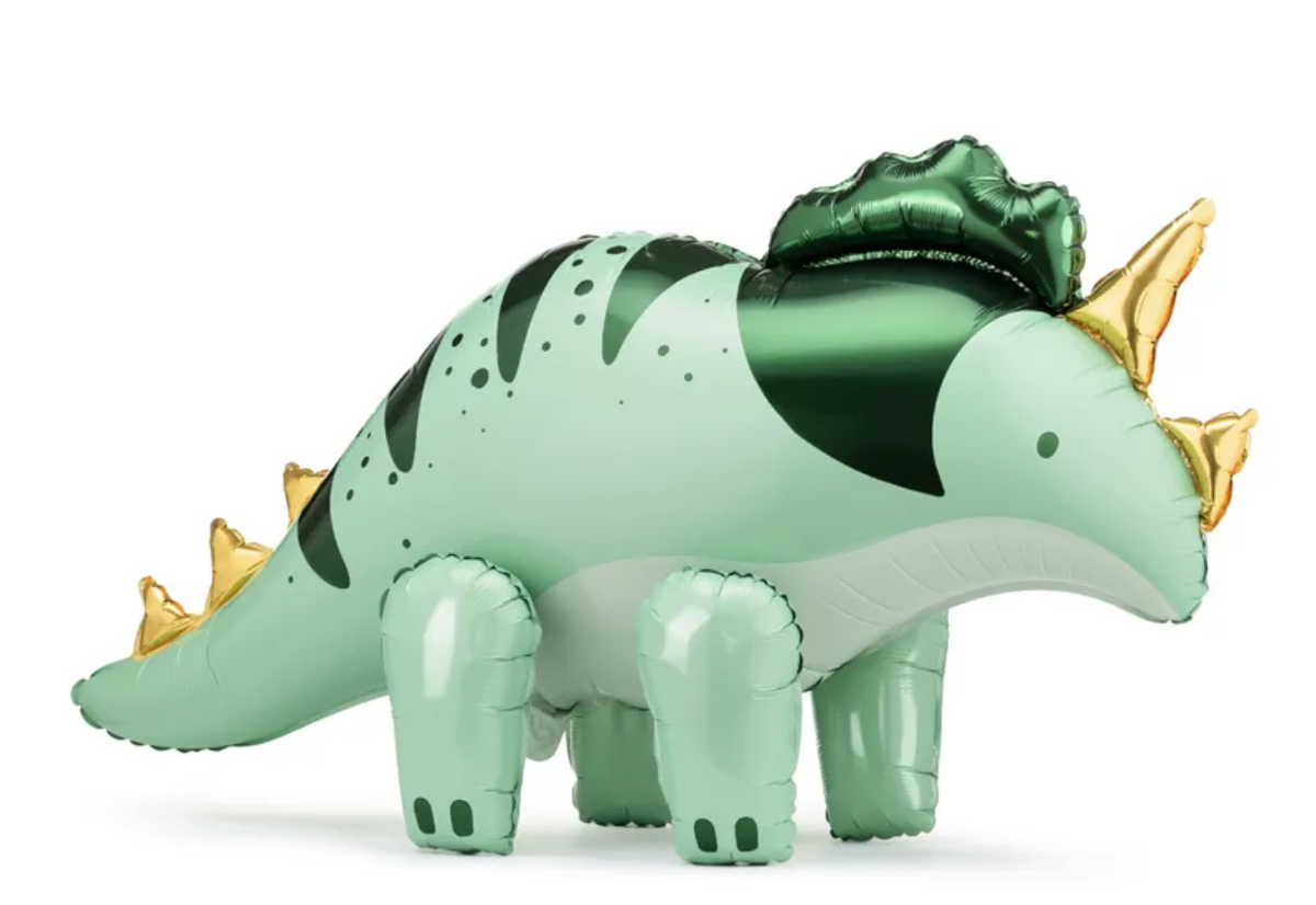 Ballon en aluminium Triceratops, géant