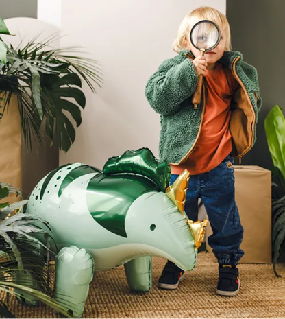 Ballon en aluminium Triceratops, géant