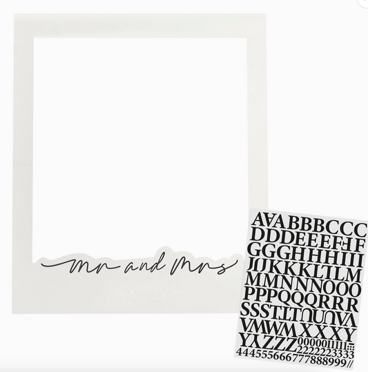 Cadre photo personnalisable Noir et blanc