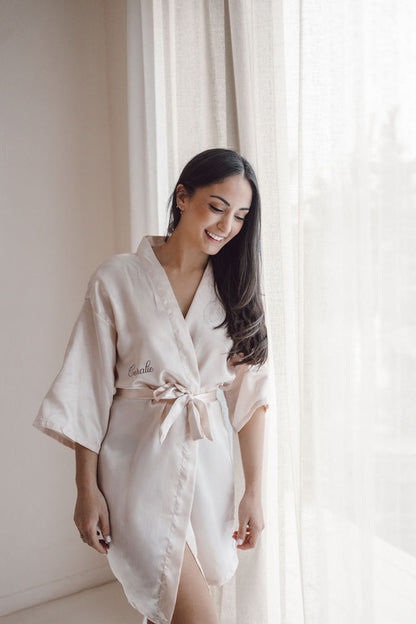 Kimono - Peignoir brodé