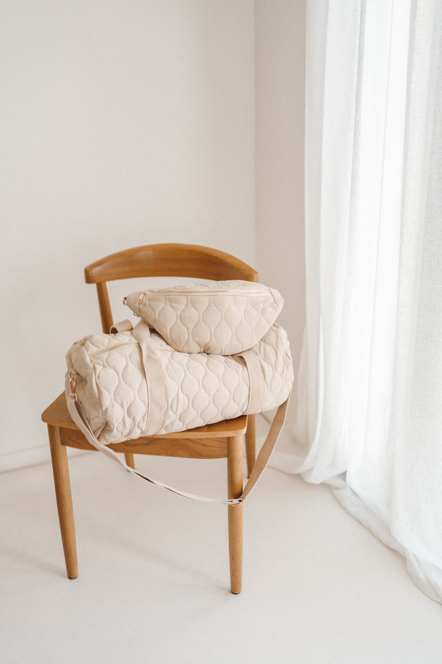Sac polochon matelassé (3 couleurs)