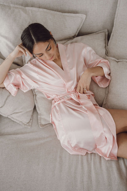 Kimono - Peignoir Personnalisé / Plusieurs coloris