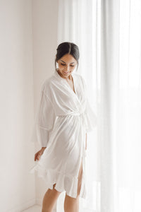 Kimono/ Peignoir à volants