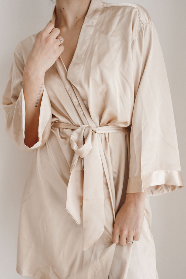 Kimono - Peignoir Personnalisé / Plusieurs coloris