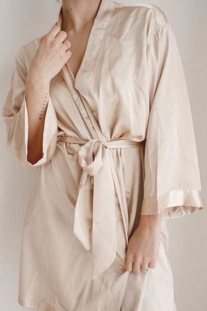 Kimono - Peignoir Personnalisé / Plusieurs coloris