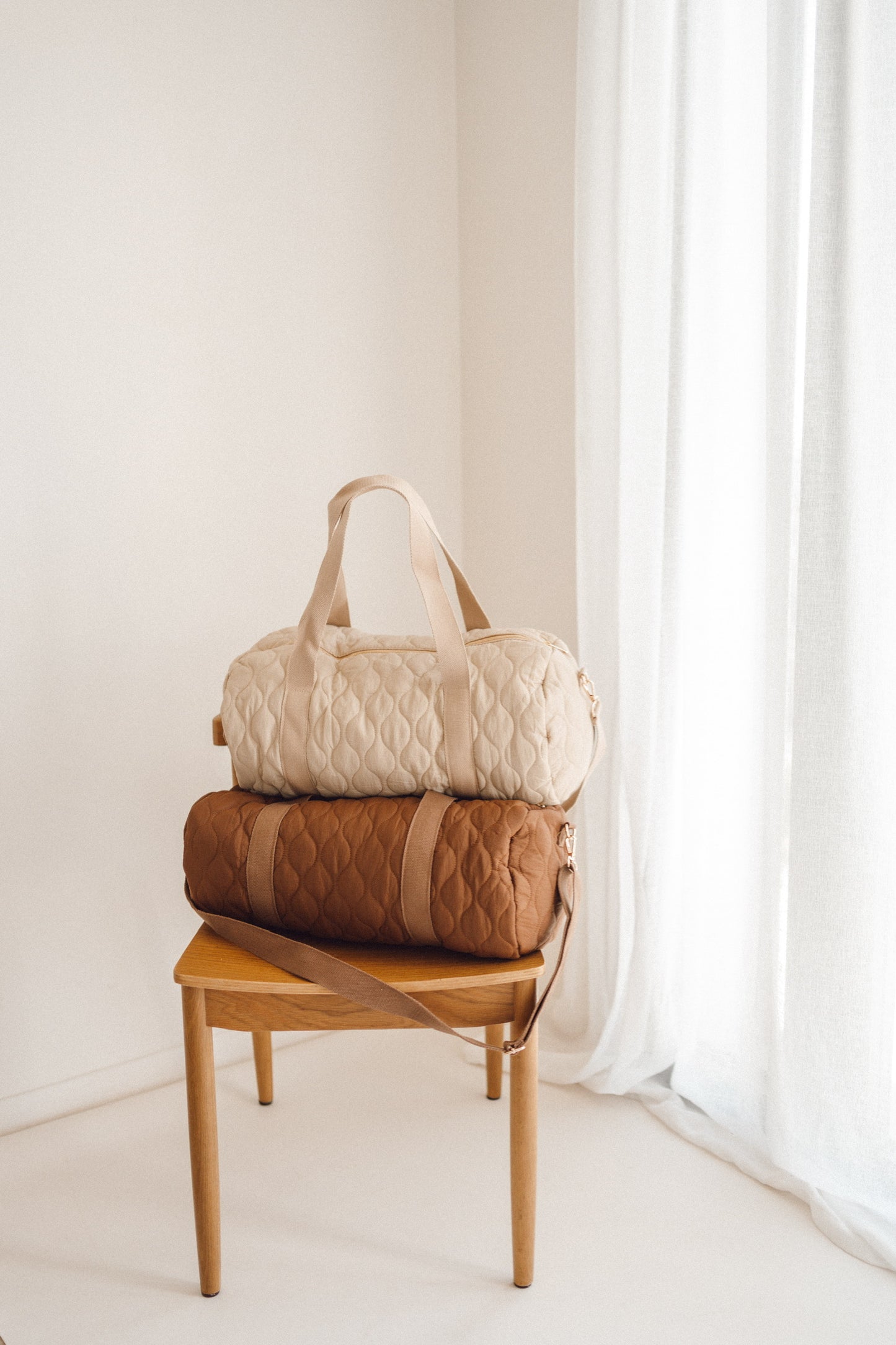 Sac polochon matelassé (3 couleurs)