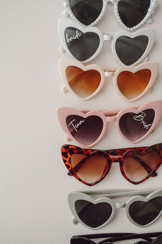 Lunette coeur (plusieurs couleurs) - A personnaliser