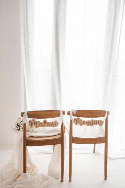 Panneau chaise - Bois (Plusieurs formes et visuels)