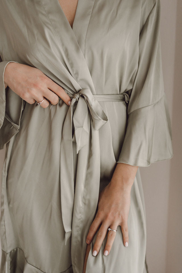 Kimono/ Peignoir à volants
