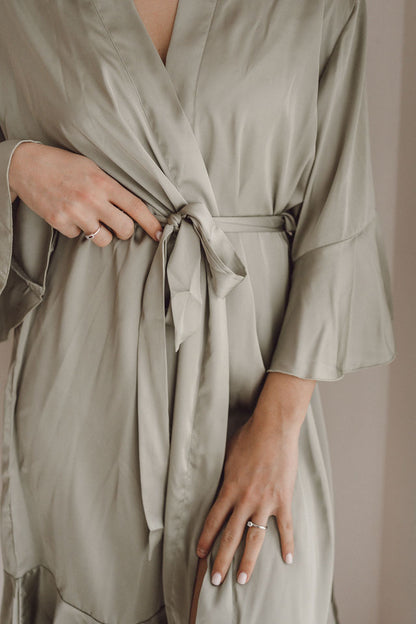 Kimono/ Peignoir à volants