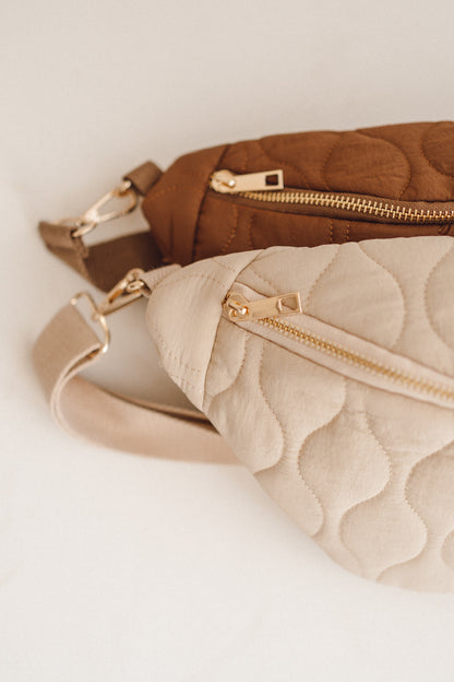 Sac banane matelassé (2 couleurs)