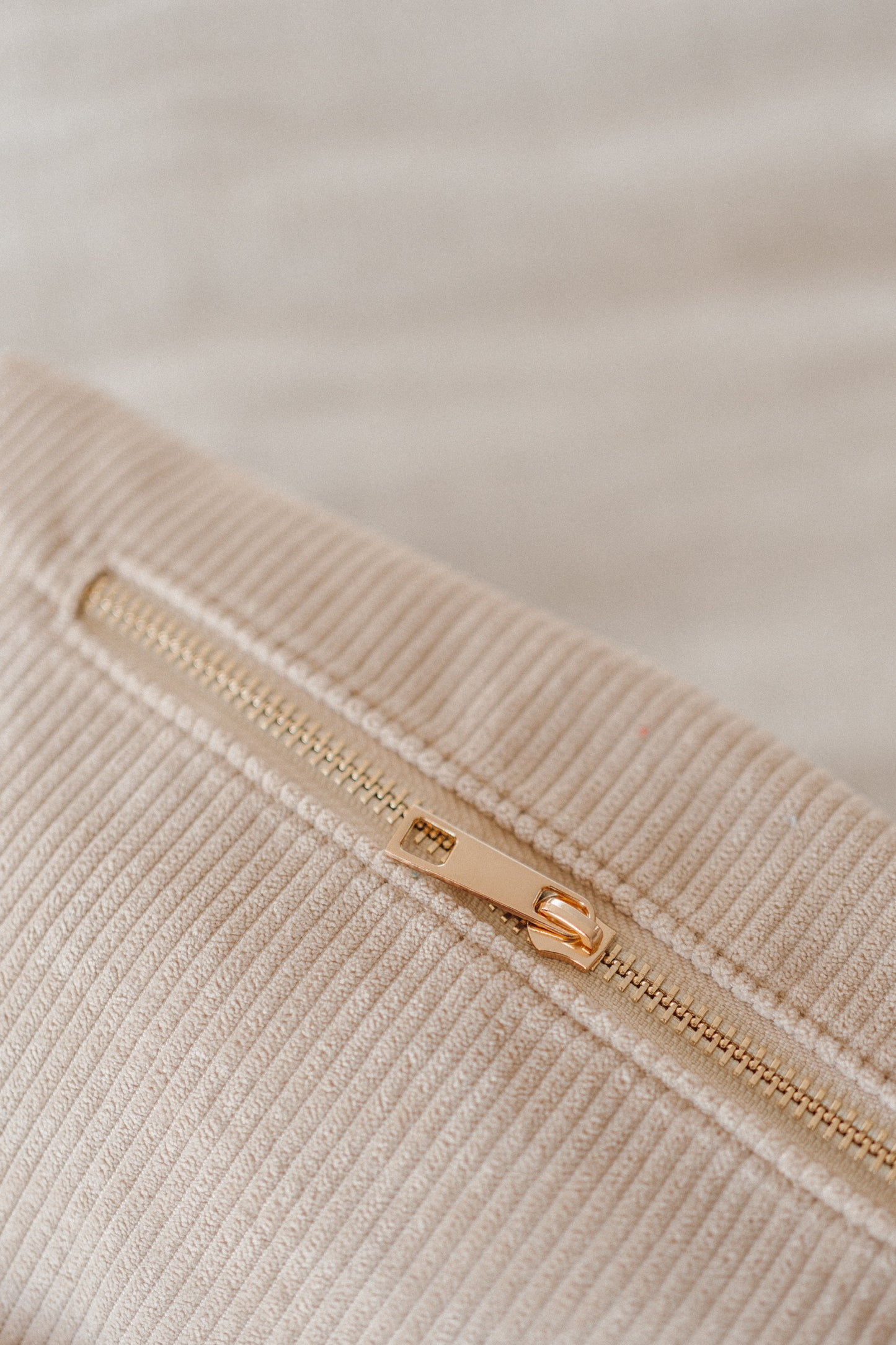 Sac banane velours côtelé