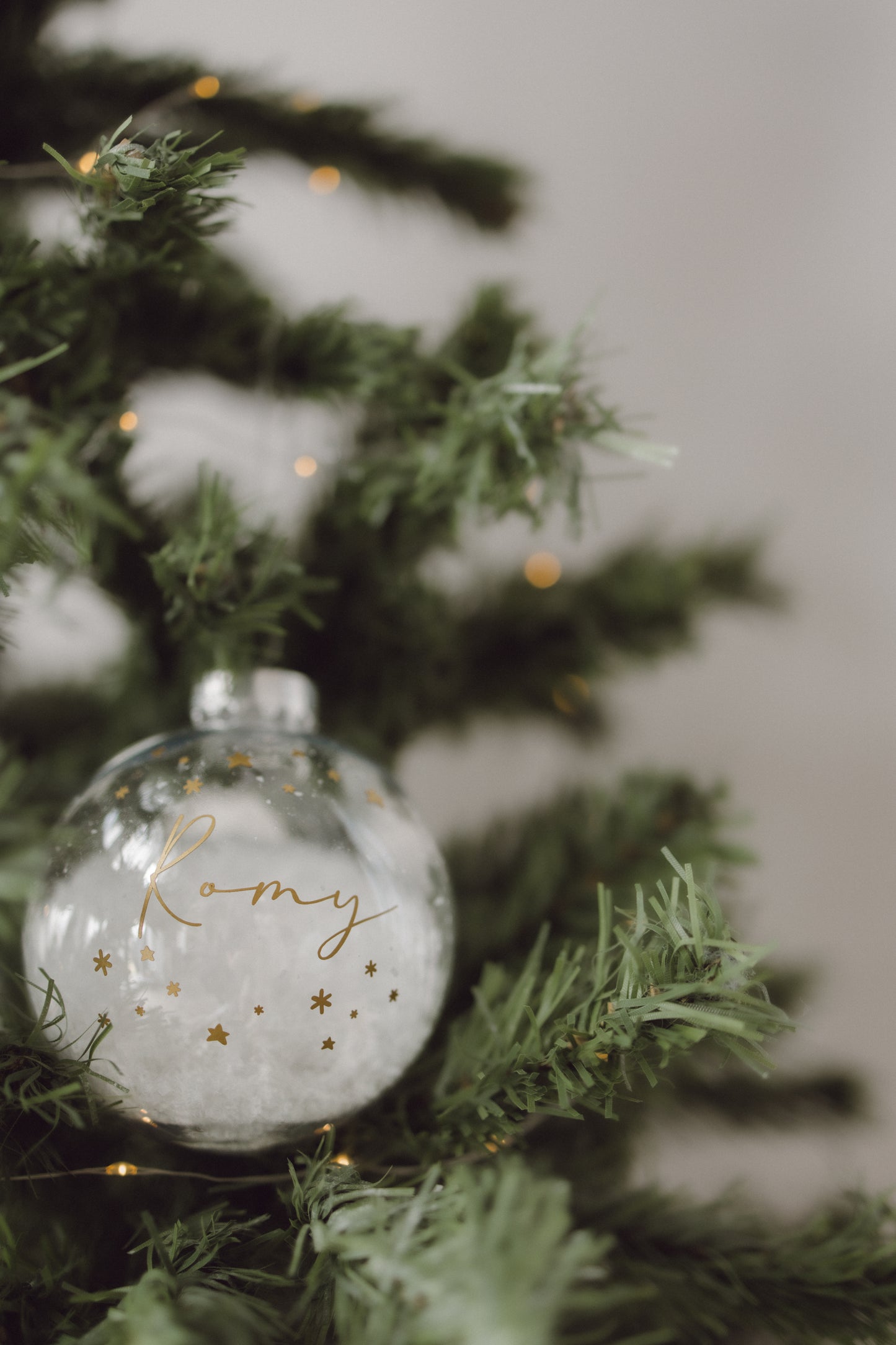 Boule de Noël Ronde