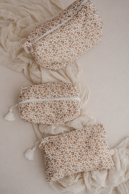 Trousse gaze de coton ou lin - 3 tailles disponibles
