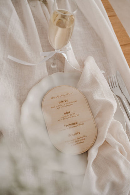 Menu - Bois