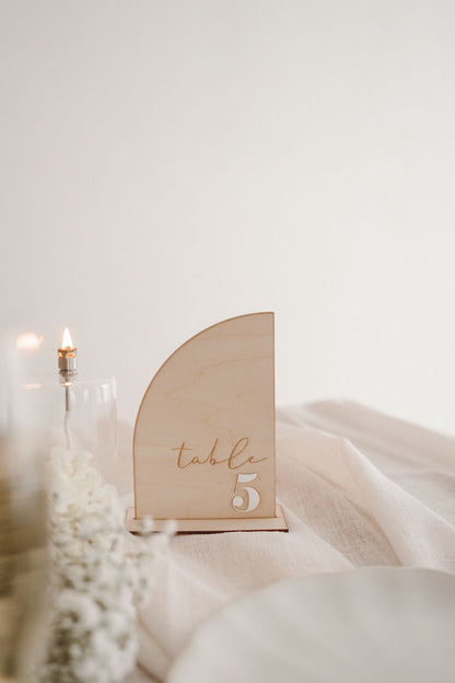 Noms/ numéro de table- Bois