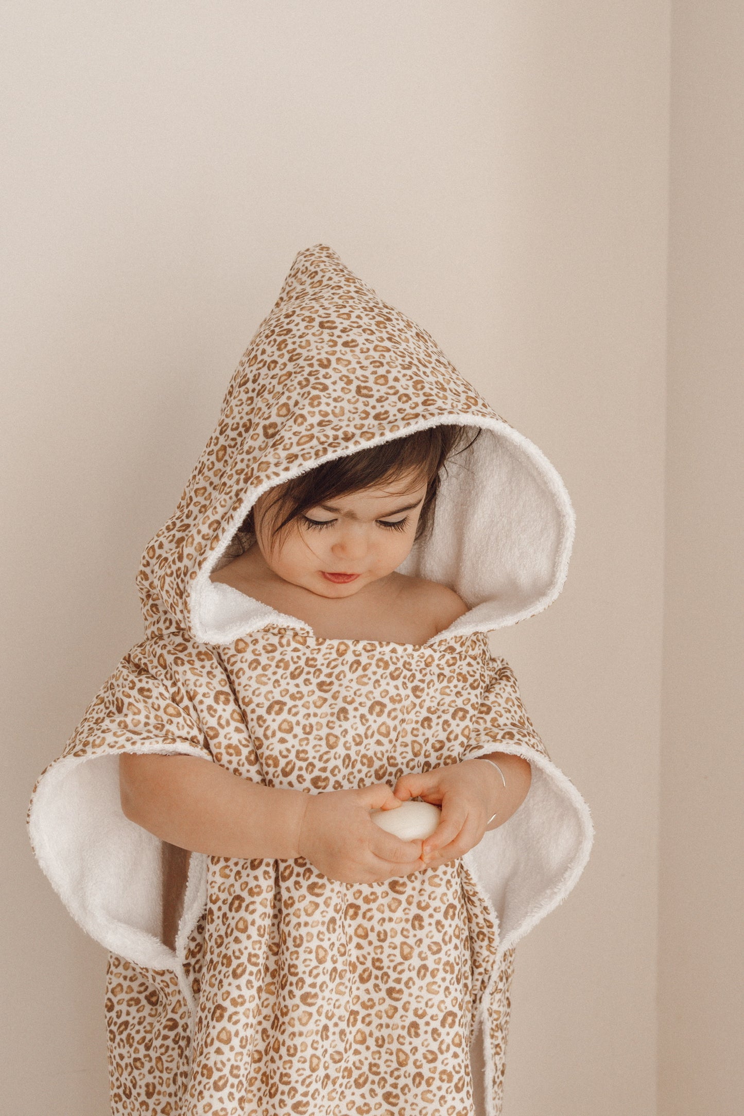 Poncho de bain en gaze
