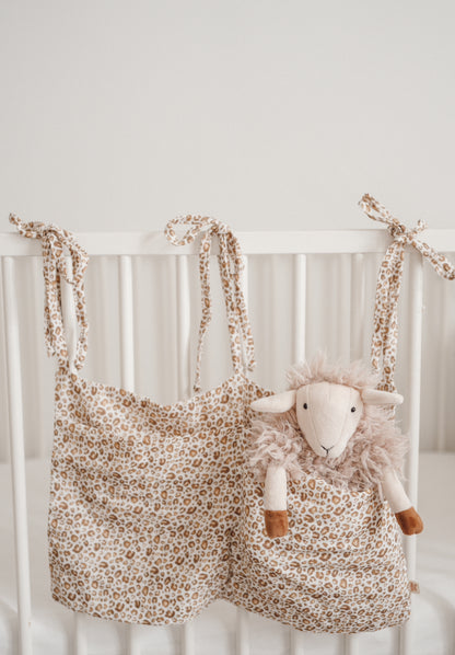 Range doudou gaze de coton & lin
