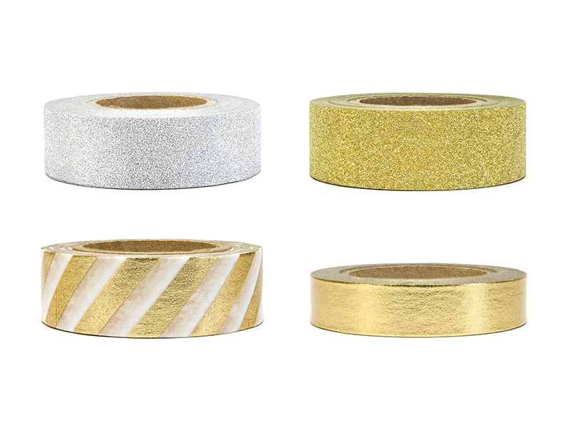 Ruban décoratif Assortiment – Lot de 4