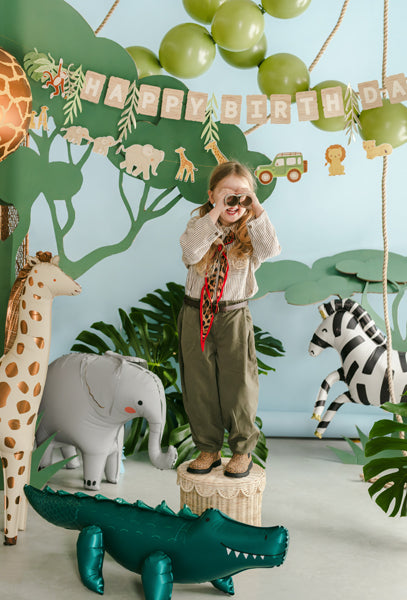 Ballon géant zèbre – Anniversaire Safari