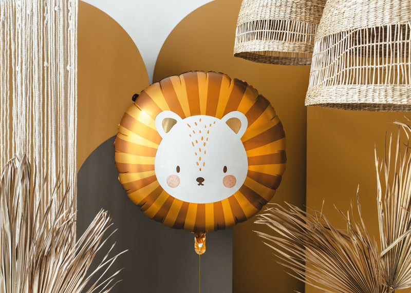 Ballon lion – Décoration anniversaire Safari