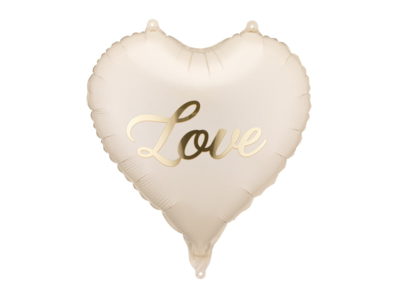 Ballon aluminium cœur ''Love'', 45 cm, assorti