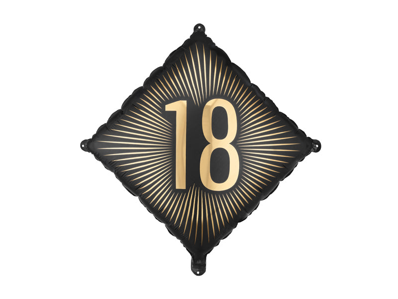 Ballon alu 18, 46x46 cm, assortiment