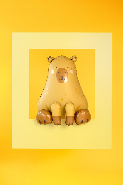 Ballon capybara – Décoration anniversaire animaux
