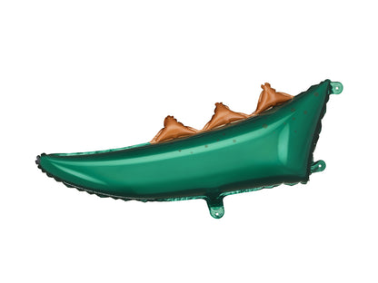 Ballon aluminium Queue de dinosaure, 79x35 cm, multicolore