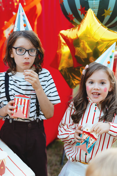 Boîtes à snacks Cirque – Lot de 6