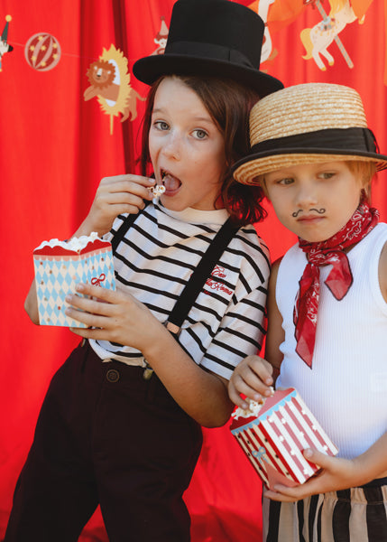 Boîtes à snacks Cirque – Lot de 6