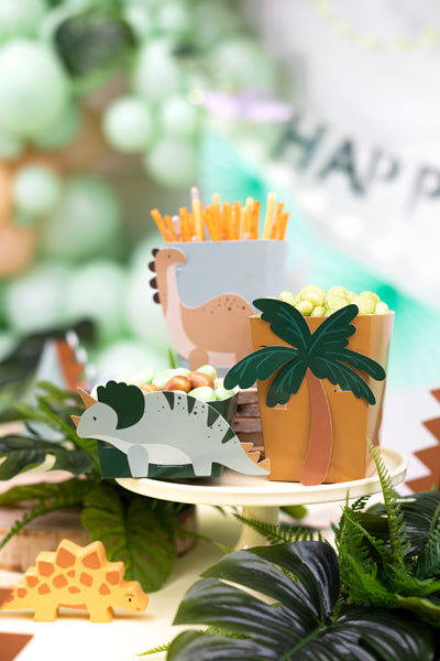 Boîtes pour snacks Dinosaurees, assortiment – lot de 6