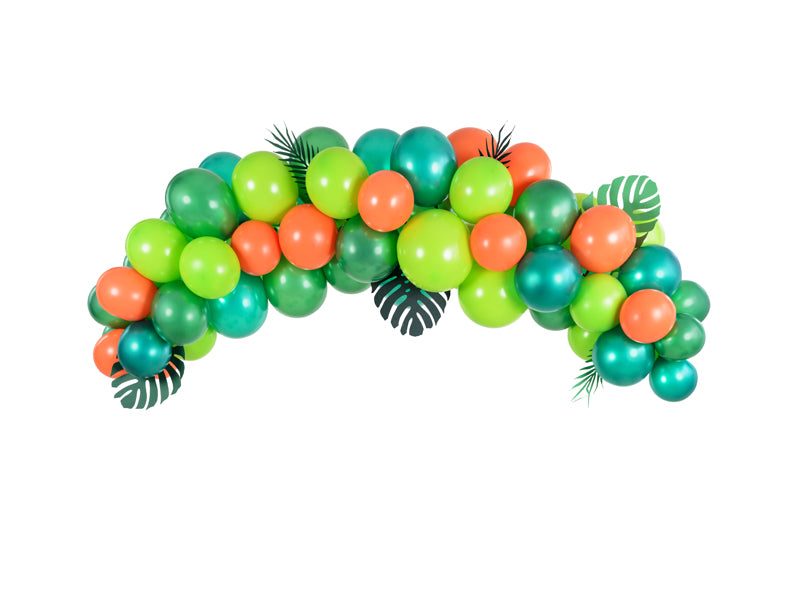 Guirlande de ballons - Dino, 200cm – lot de 60