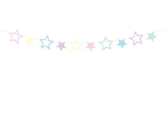 Guirlande Licorne Étoiles, 1,4 m