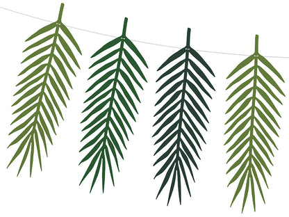 Guirlande feuilles tropicales Aloha – Déco Jungle
