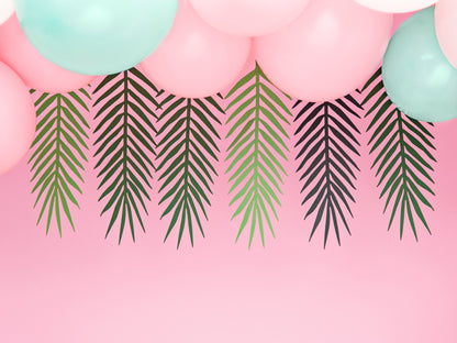 Guirlande Aloha - Feuilles tropicales, 1,25m – Déco anniversaire Dino