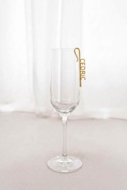 Marque-verre personnalisé