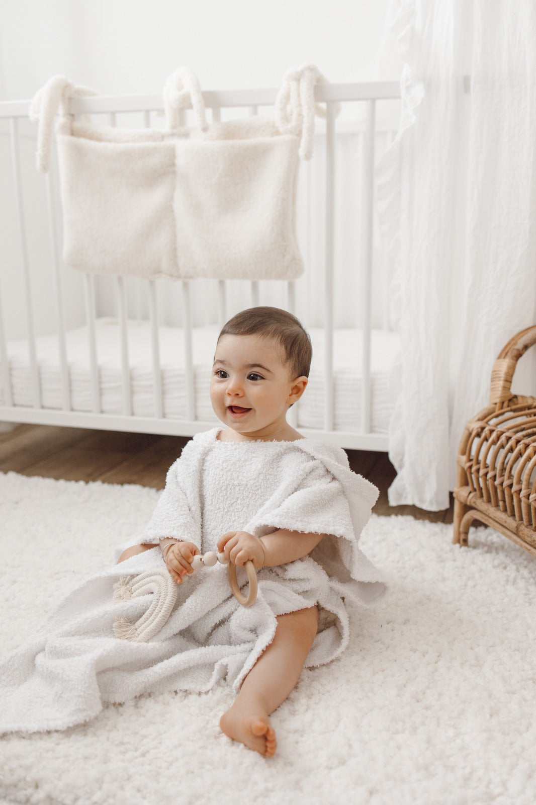 Poncho de bain éponge