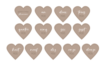 Carte Étape en bois - Plusieurs formes