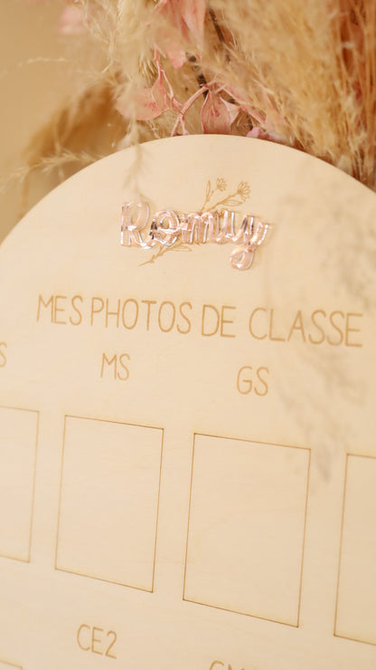 Panneau "Photo de classe"