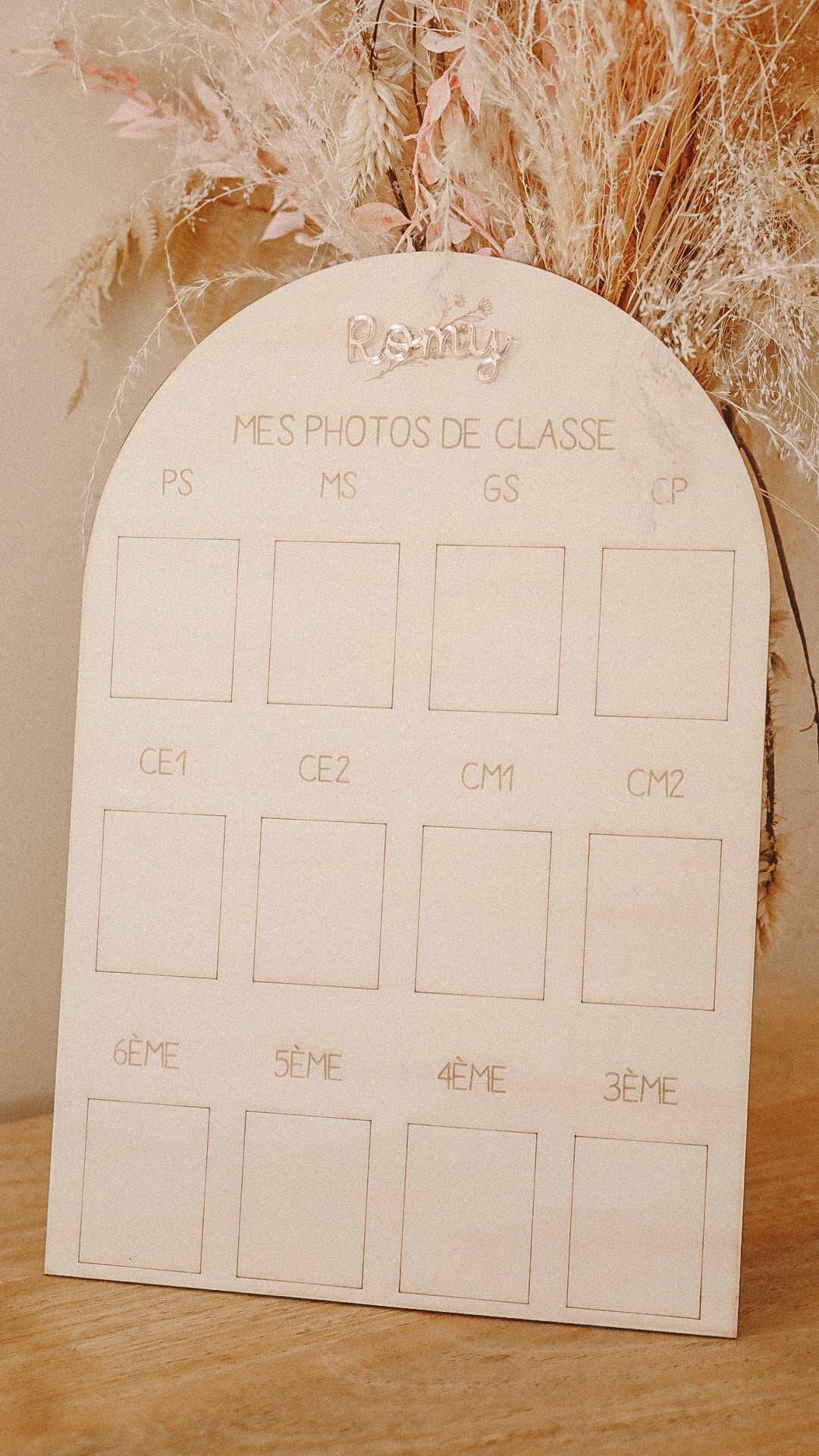 Panneau "Photo de classe"