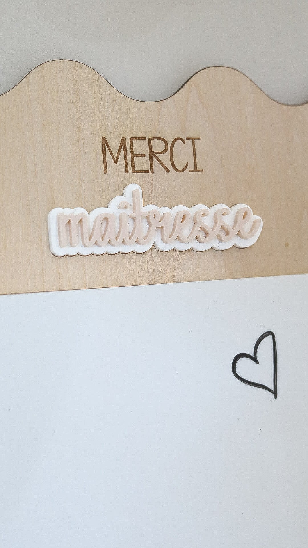 Tableau de note personnalisé