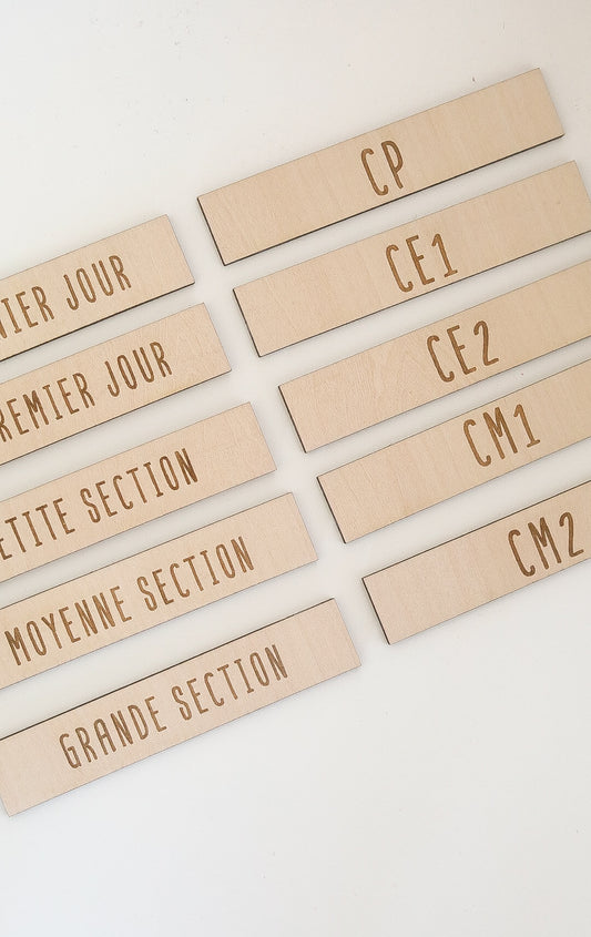Pancarte rentrée scolaire