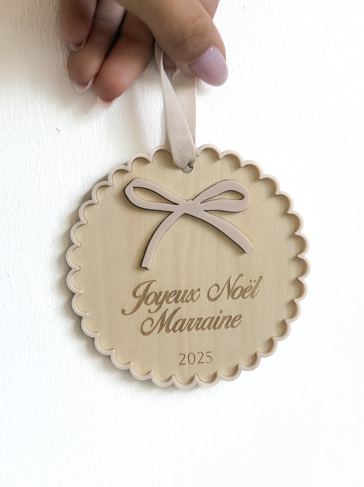 Boule de Noël - à motifs